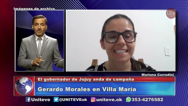 UNITEVE | Gerardo Morales en Villa María