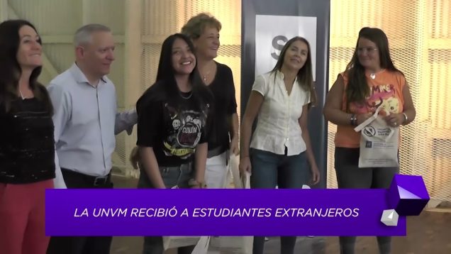 UNITEVE | La UNVM recibió a estudiantes extranjeros – Cecilia Conci