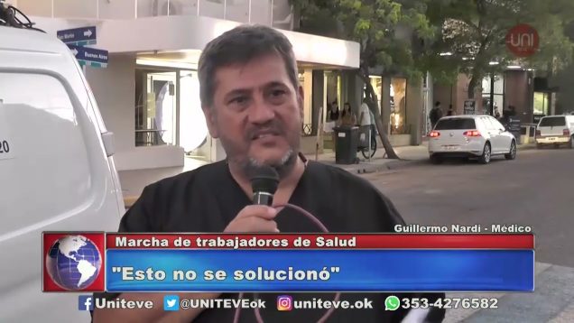 UNITEVE | Marcha de trabajadores de la Salud