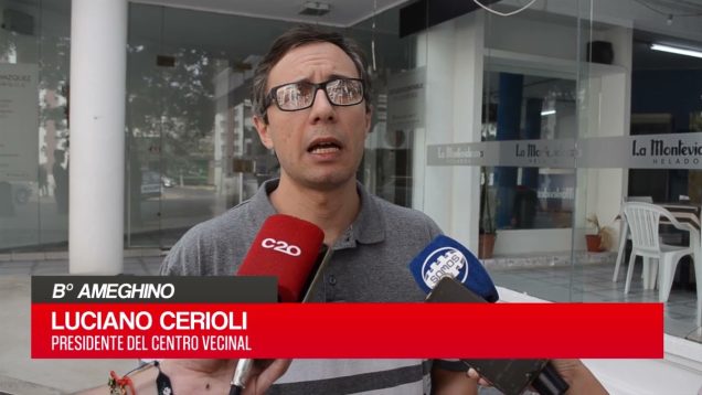 C20 Noticias |  B° Ameghino – Luciano Cerioli