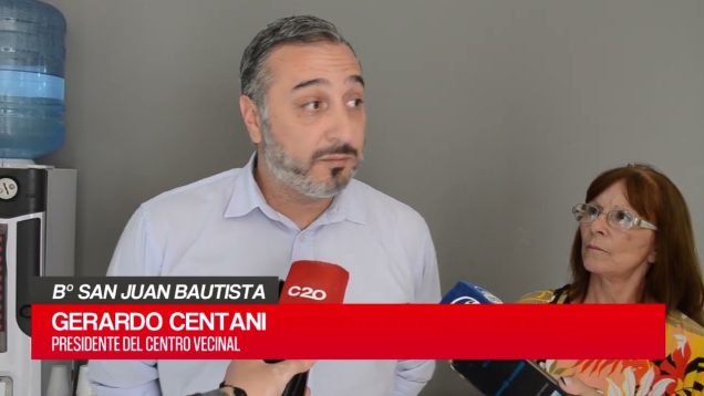 C20 Noticias | B° San Juan Bautista – Gerardo Centani