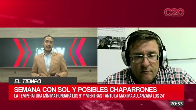 C20 Noticias | Pronostico del Tiempo – Hernán Allasia