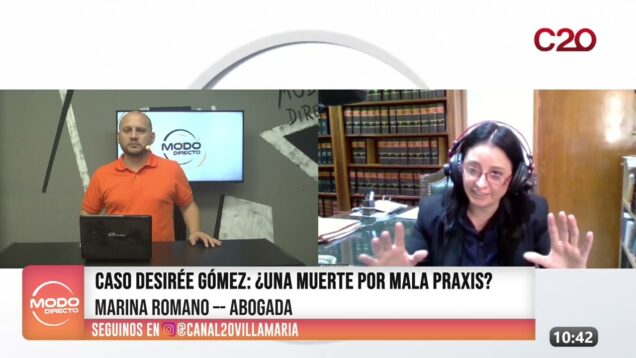 Modo Directo | Caso Decirée Gómez – Marina Romano