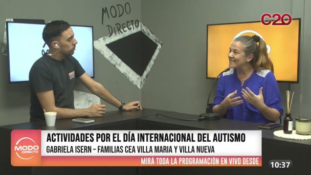 Modo Directo | Día Internacional del Autismo – Gabriela Isern