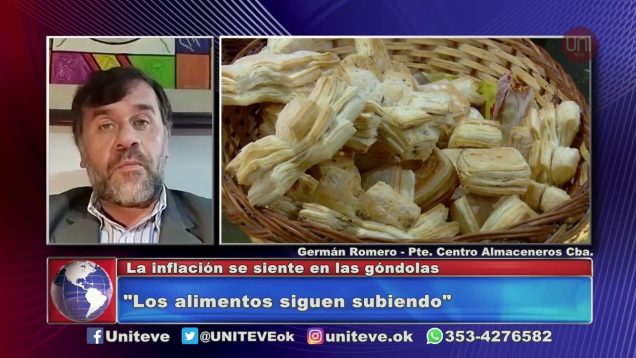 UNITEVE | 0:09 / 12:00   Inflación de marzo de fue 7,7% y acumula 104,3% en 12 meses