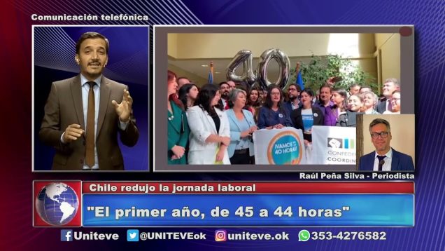 UNITEVE | Chile redujo la jornada laboral