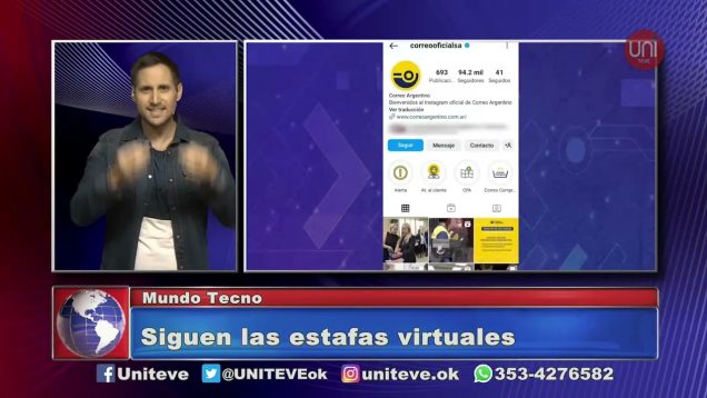 UNITEVE | Mundo Tecno | Siguen las estafas virtuales