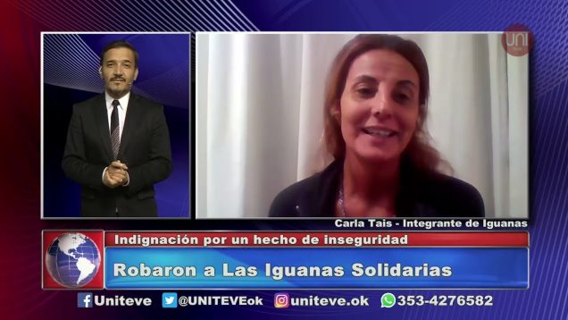 UNITEVE | Robaron a la ONG Iguanas Solidarias – Carla Tais