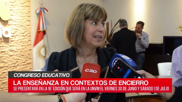 C20 Noticias | Congreso Educativo – María Eugenia Ponce