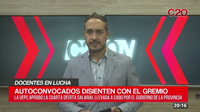 C20 Noticias | Docentes en Lucha – Matías Doffo