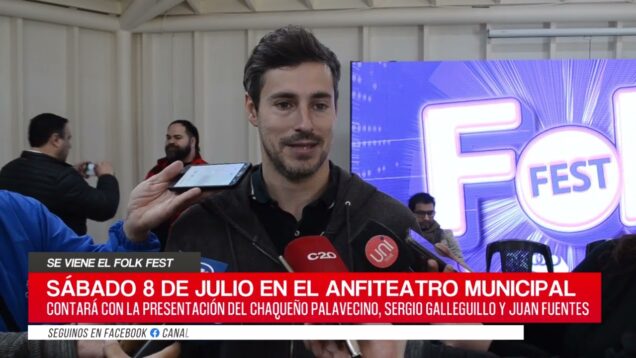 C20 Noticias | Se viene el Folk Fest – Sebastian Panero
