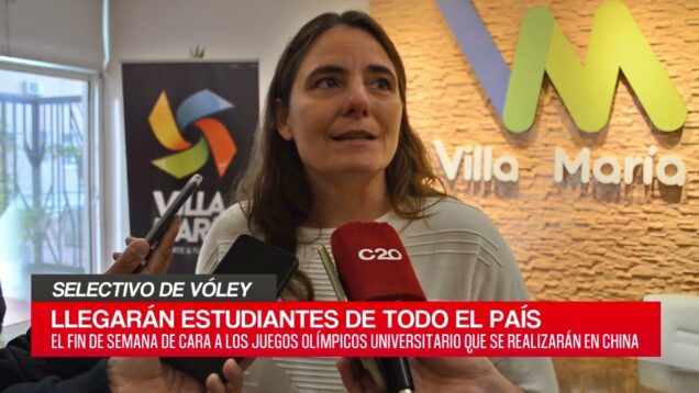 C20 Noticias | Selectivo de Vóley – Daniela Dubois