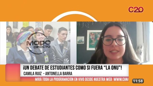 Modo Directo | Debate de Estudiantes – Camila Ruiz y Antonella Barra