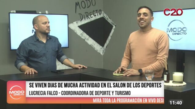 Modo Directo | Salód de los Deportes – Lucrecia Falco