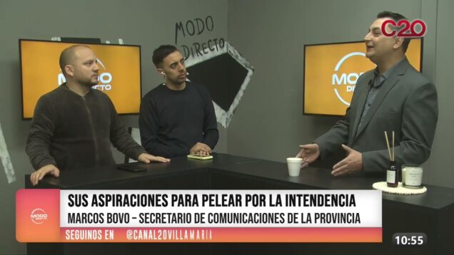 Modo Directo | Secretario de Comunicaciones – Marcos Bovo