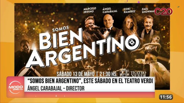 Modo Directo | Teatro Verdi – Ángel Carabajal