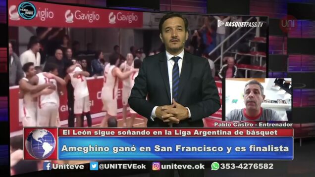 UNITEVE | Ameghino ganó en San Francisco y es finalista