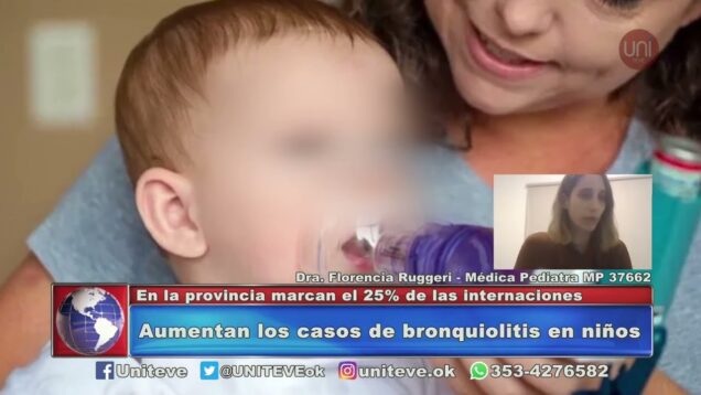 UNITEVE | Aumentan los casos de bronquiolitis en niños