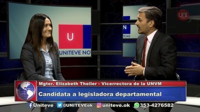 UNITEVE | La vicerrectora de la UNVM será candidata a legisladora departamental