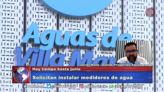 UNITEVE | Solicitan instalar medidores de agua
