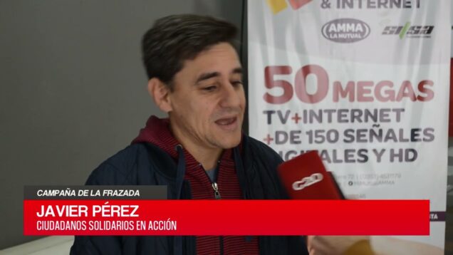 C20 Noticias | Campaña de la Frazada – Javier Pérez