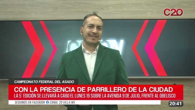 C20 Noticias | Campeonato Federal del Asado – Omar Molina