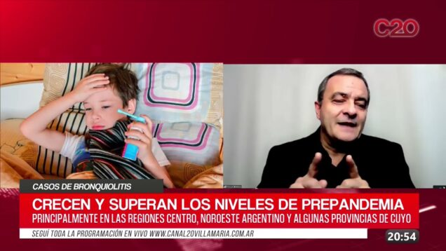 C20 Noticias | Casos de Bronquiolitis – Oscar Atienza