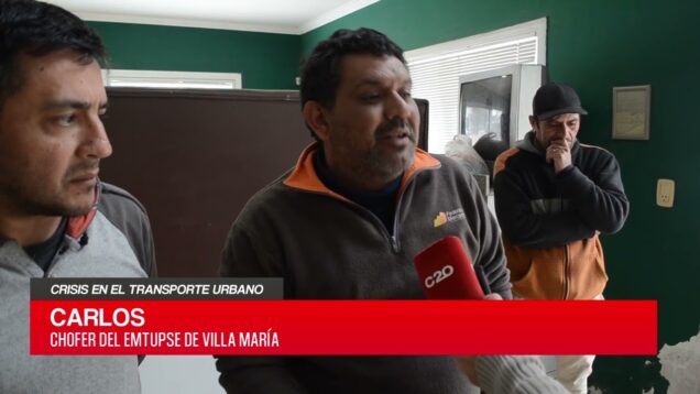 C20 Noticias | Crisis en el transporte urbano – Carlos y Pablo
