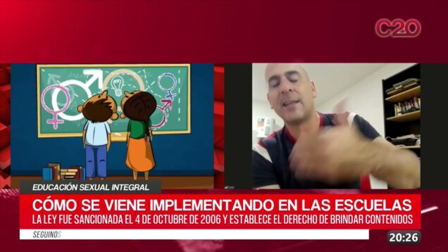 C20 Noticias | Educación Sexual Integral – Pablo Savedra