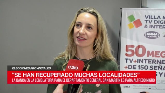 C20 Noticias | Elecciones Provinciales – Gisele Machicado