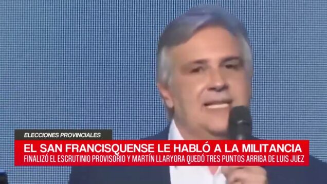 C20 Noticias | Elecciones Provinciales – Martín Llaryora