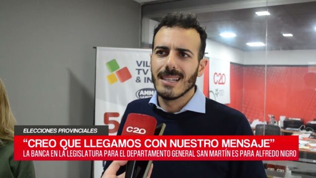 C20 Noticias | Elecciones Provinciales – Alfredo Nigro