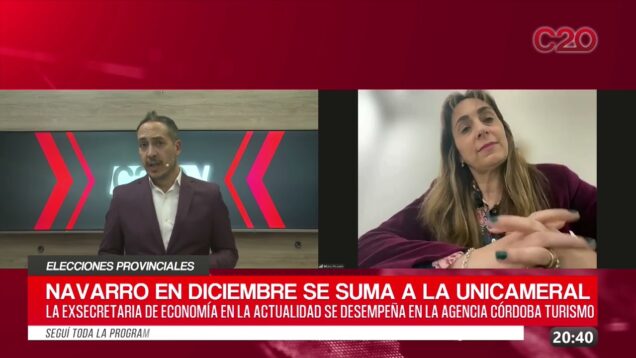 C20 Noticias | Elecciones Provinciales – Verónica Navarro