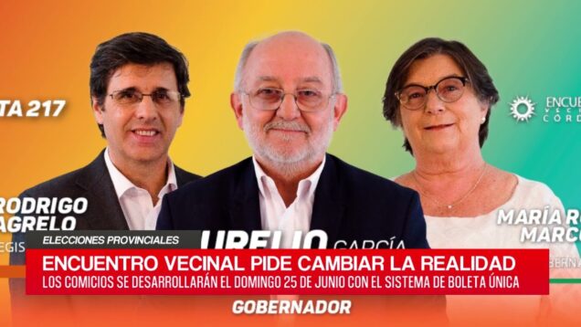 C20 Noticias | Elecciones Provinciales – María Rosa Marcarone y Esteban Ancarani