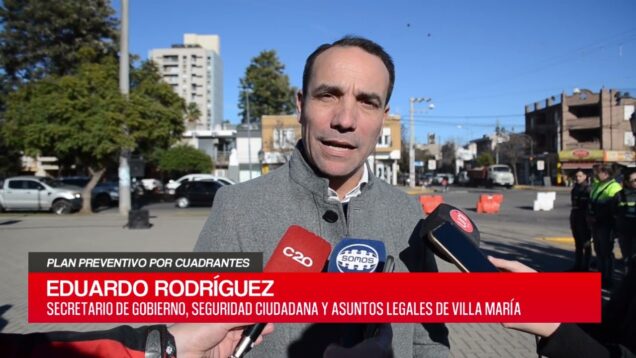 C20 Noticias | Plan Preventivo por Cuadrantes – Eduardo Rodríguez