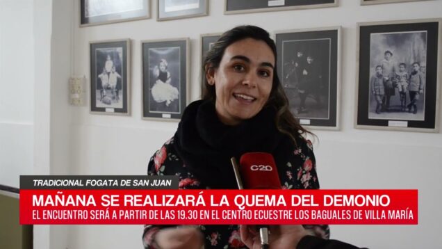 C20 Noticias | Tradicional Fogata de San Juan – Yanina Tomas