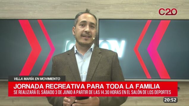 C20 Noticias | Villa María en Movimiento – Lucrecia Falco
