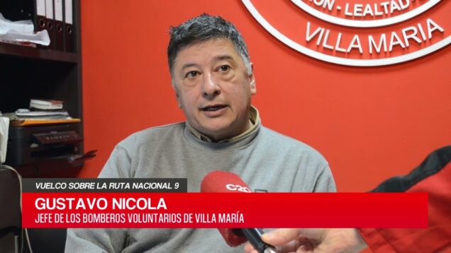 C20 Noticias | Vuelco sobre la ruta nacional 9 – Gustavo Nicola