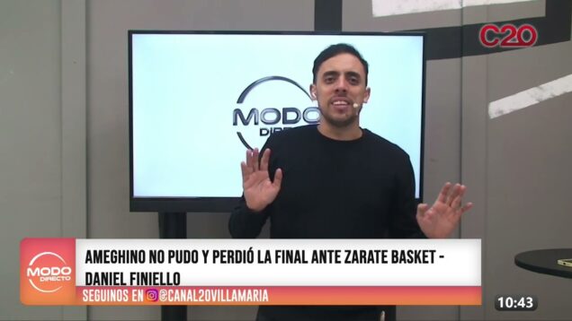 Modo Directo | Básquetbol – Daniel Finelli