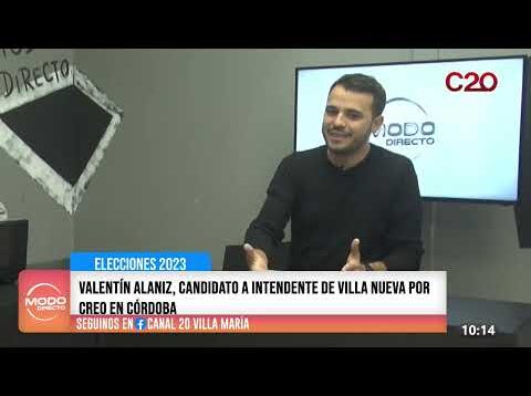 Modo Directo | Elecciones 2023 – Valentín Alaniz