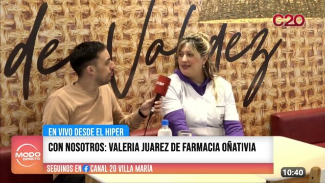 Modo Directo | En Vivo desde el Hiper – Valeria Juarez