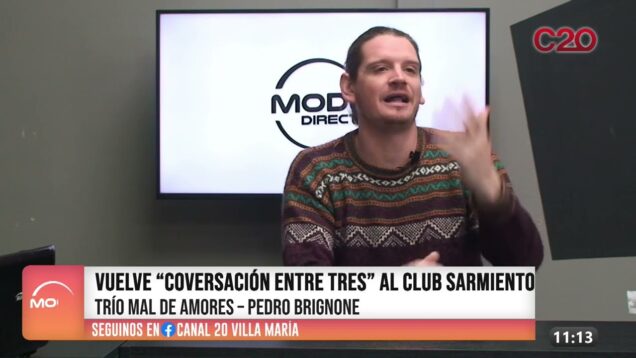 Modo Directo | Trio mal de amores – Pedro Brignone