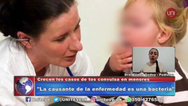 UNITEVE | Crecen los casos de tos convulsa en menores