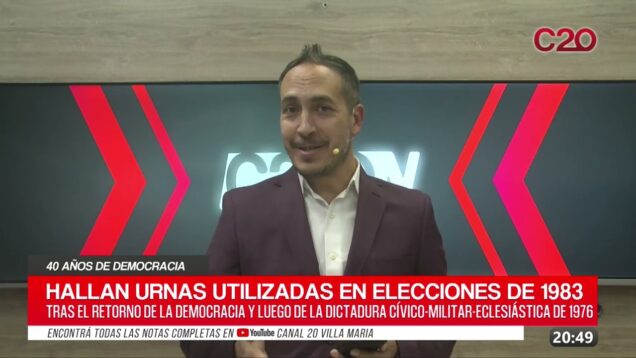C20 Noticias | 40 años de democracia – Marcelo Coppari