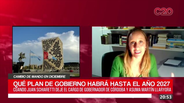 C20 Noticias | Cambio de mando en Diciembre – Luciana Echevarría