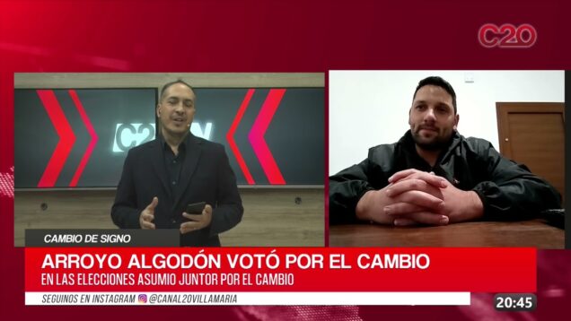 C20 Noticias | Cambio de signo – Gonzalo Donati
