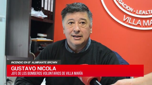 C20 Noticias | Incendio en B° Almirante Brown – Gustavo Nicola