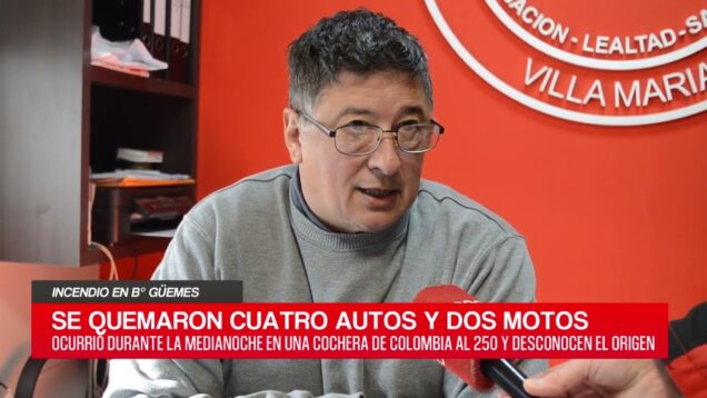 C20 Noticias | Incendio en B° Güemes – Gustavo Nicola