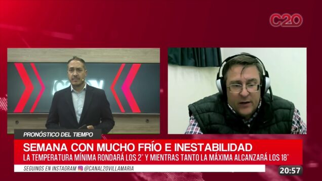 C20 Noticias | Pronóstico del tiempo – Hernán Allasia