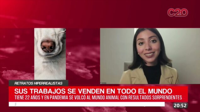 C20 Noticias | Retratos Hiperrealistas – Valentina Cucchiani